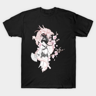 Japanese dragon design T-Shirt